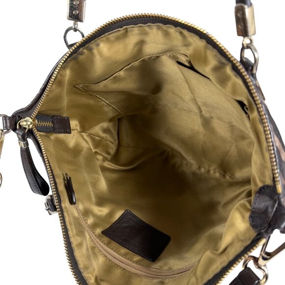 COACH Madison Kelsey Zebra Print Satchel Shoulder Crossbody Bag 28093 *No Tag - Picture 9 of 12